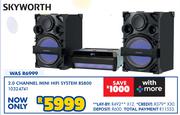 Skyworth 2.0 Channel Mini Hifi System BS800 10324741