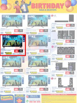 Russells : Birthday Sale-A-Bration (16 July - 19 August 2026), page 16