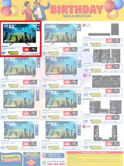 Russells : Birthday Sale-A-Bration (16 July - 19 August 2026), page 16
