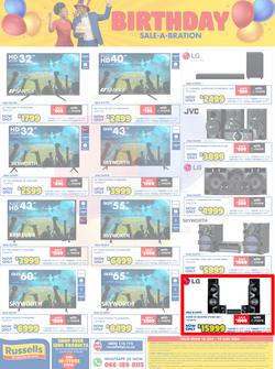 Russells : Birthday Sale-A-Bration (16 July - 19 August 2026), page 16