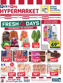 Pick n Pay Hypermarket Eastern Cape : Fresh 4 Days (07 July - 12 July 2026)