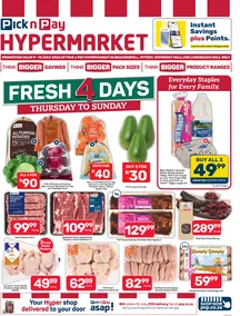 Pick n Pay Hypermarket Western Cape : Fresh 4 Days (07 July - 12 July 2026)