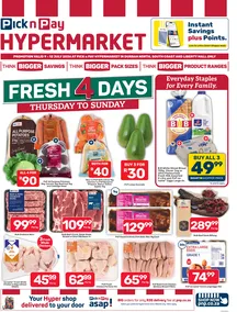 Pick n Pay Hypermarket KwaZulu-Natal : Fresh 4 Days (07 July - 12 July 2026)