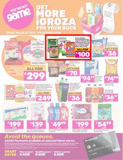 Game SASSA : Get More iGroza For Your Buck (24 July - 09 August 2026), page 1