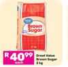 Great Value Brown Sugar-2Kg