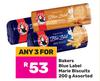 Bakers Blue Label Marie Biscuits-For 3 x 200g
