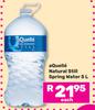 Aquelle Natural Still Spring Water-5L