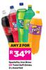 Sparletta, Iron Brew Or Twist Soft Drinks Assorted-For 2 x 2L