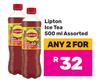 Lipton Ice Tea Assorted-For 2 x 500ml