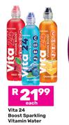 Vita 24 Boost Sparkling Vitamin Water-Each