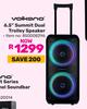 Volkano 6.5" Summit Dual Trolley Speaker 850008296