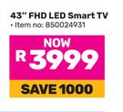 Telefunken 43" FHD LED Smart TV 850024931
