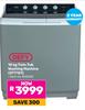 Defy 15Kg Twin Tub Washing Machine DTT151 802422