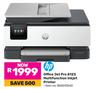 HP Office Jet Pro 8123 Multifunction Inkjet Printer 850010543