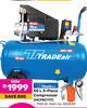 Tradeair 50Ltr 3-Piece Compressor MCFRC117
