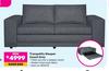 Tranquility Sleeper Couch (Grey) 809272