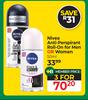 Nivea Anti Persoirant Roll On For Men Or Women-For 3 x 50ml