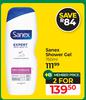 Sanex Shower Gel-For 2 x 750ml