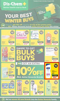 Dis-Chem : Your Best Winter Buys (14 July - 09 August 2026), page 1