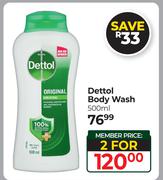 Dettol Body Wash-For 2 x 500ml