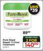 Pure Royal Repair n Grow Treatment-For 2 x 200ml