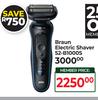 Braun Electric Shaver 52-B1000S