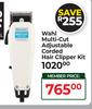Wahl Multi Cut Adjustable Corded Hair Clipper Kit
