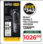 Braun Series 5 7 In 1 Trimmer AIO5520