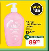 No Hair Hair Removal Lotion-400ml