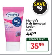 Mandy's Hair Removal Lotion-50ml
