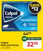 Calpol Pain And Fever-24 Tablets