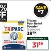 Triparc Pain Relief Powder-12 Powders