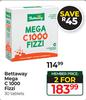 Bettaway Mega C1000 Fizzi-30 Tablets
