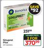 Sinupret Plus-20 Tablets