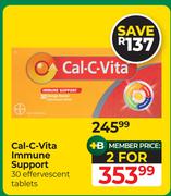 Cal-C-Vita Immune Support-30 Effervescent Tablets