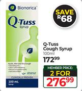 Q-Tuss Cough Syrup-100ml