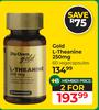 Dis-Chem Gold L-Theanine 250mg 60 Vegecapsules-For 2