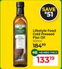 Lifestyle Food Cold Pressed Flax Oil-500ml