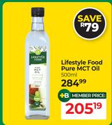 Lifestyle Food Pure MCT Oil-500ml