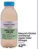 Nature's Choice Unfiltered Apple Cider Vinegar-500ml
