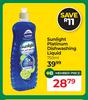Sunlight Platinum Dishwashing Liquid-750ml