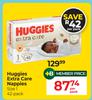 Huggies Extra Care Nappies (Size 1) 42's Pack-Per Pack
