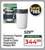 Tommee Tippee Sangenic Twist & Click Dipsosable Nappy  Bin