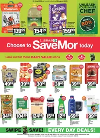 SPAR Namibia SaveMor : Choose To SaveMor Today (22 July - 10 August 2026)