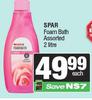 Spar Foam Bath-2Ltr