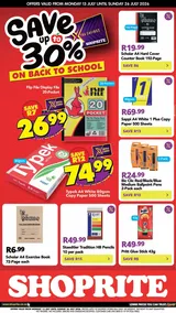 Shoprite : Back To School (13 July - 26 July 2026)