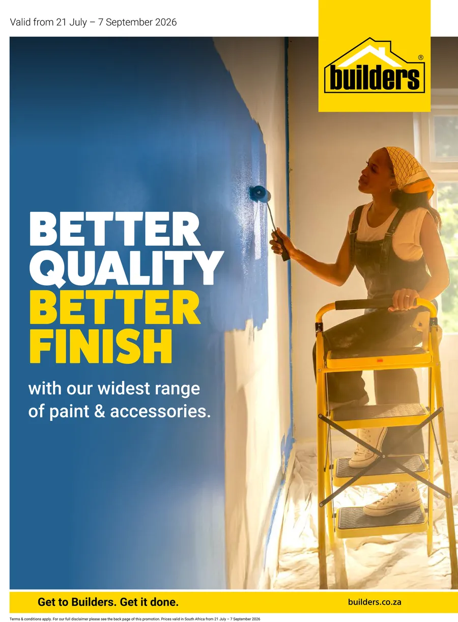 Builders catalogue cover — valid 21 July – 07 September 2026
