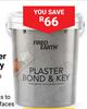 Fired Earth 20L Plaster Bond & Key 704447