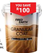 Fired Earth 20L Granular Coat 770775