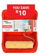 Fired Earth Paint Roller Set 225mm 850000084